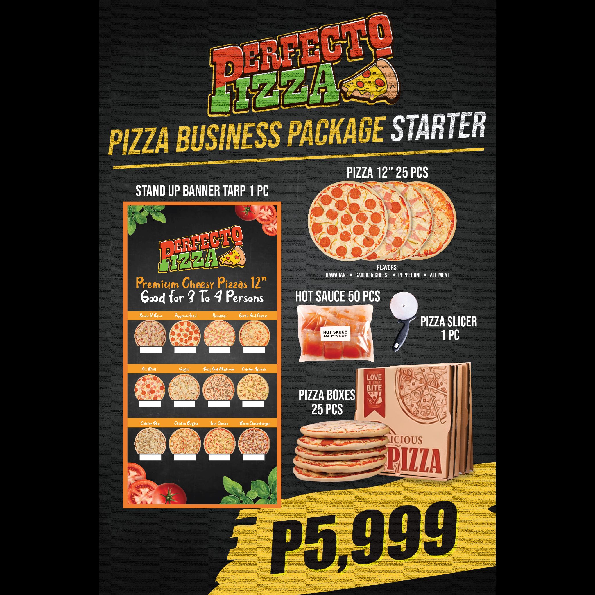 Perfecto Pizza Business Package Starter